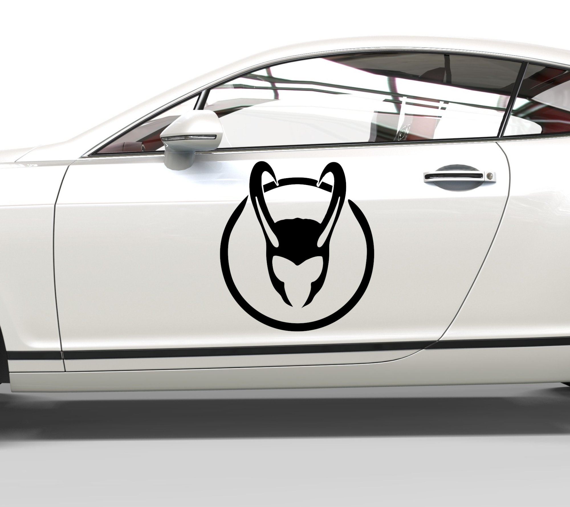 46235 Loki Symbol Aufkleber 46235 Loki Symbol Aufkleber